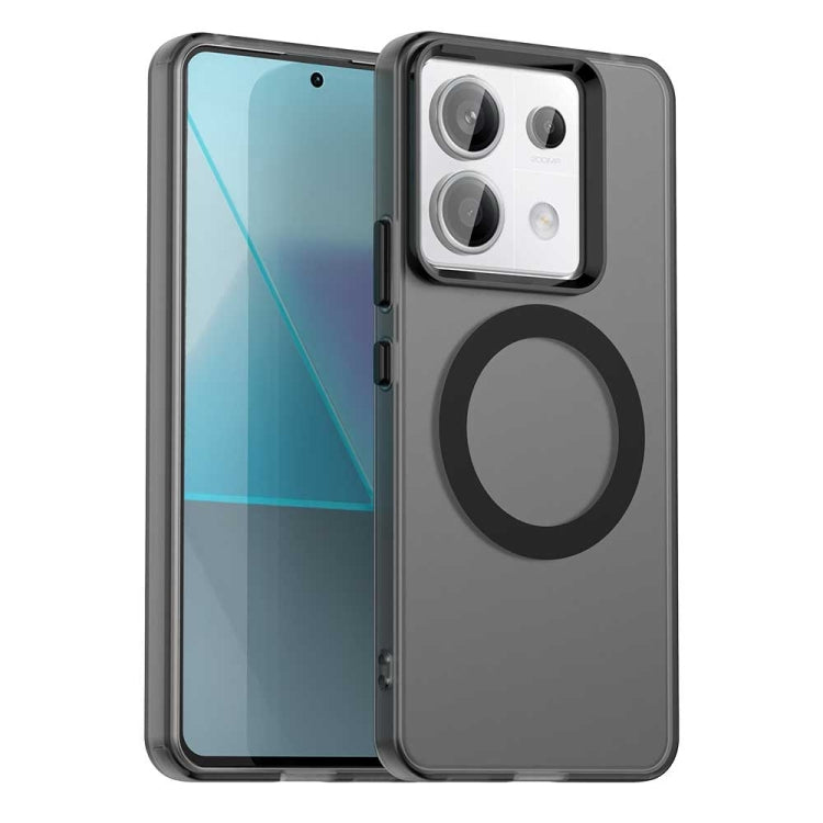 Coque Magnétique MagSafe pour Xiaomi Poco M6 5G / X6 Pro 5G / X6 5G – Protection Hybride (PC + TPU) Finition Candy & Compatible Charge Sans Fil