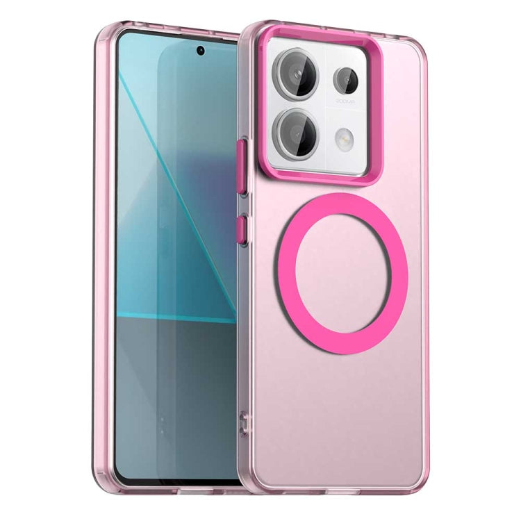 Coque Magnétique MagSafe pour Xiaomi 14 Ultra, Poco C65, 14 Pro – Protection Hybride (PC + TPU) Finition Candy & Compatible Charge Sans Fil