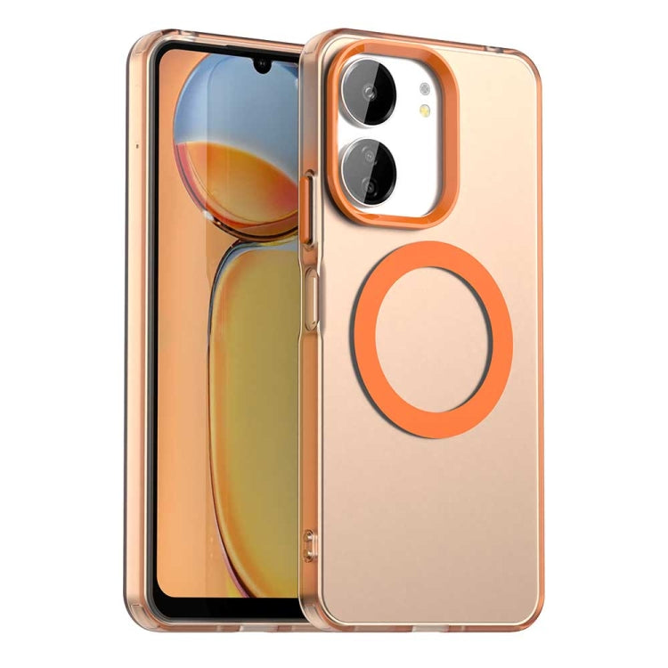 Coque Magnétique MagSafe pour Xiaomi Poco M6 5G / X6 Pro 5G / X6 5G – Protection Hybride (PC + TPU) Finition Candy & Compatible Charge Sans Fil