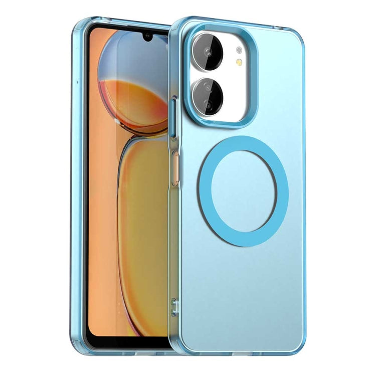 Coque Magnétique MagSafe pour Xiaomi Poco M6 5G / X6 Pro 5G / X6 5G – Protection Hybride (PC + TPU) Finition Candy & Compatible Charge Sans Fil