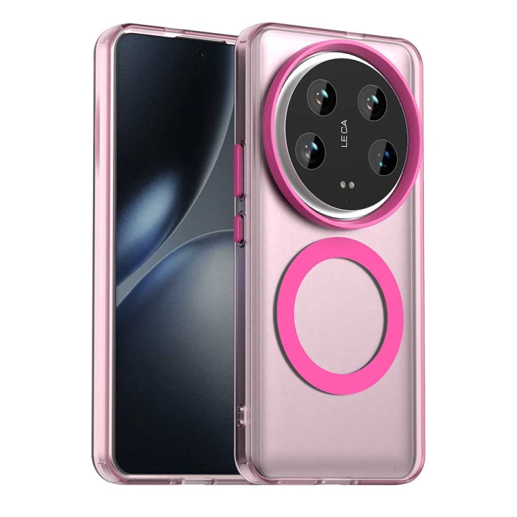 Coque Magnétique MagSafe pour Xiaomi 14 Ultra, Poco C65, 14 Pro – Protection Hybride (PC + TPU) Finition Candy & Compatible Charge Sans Fil