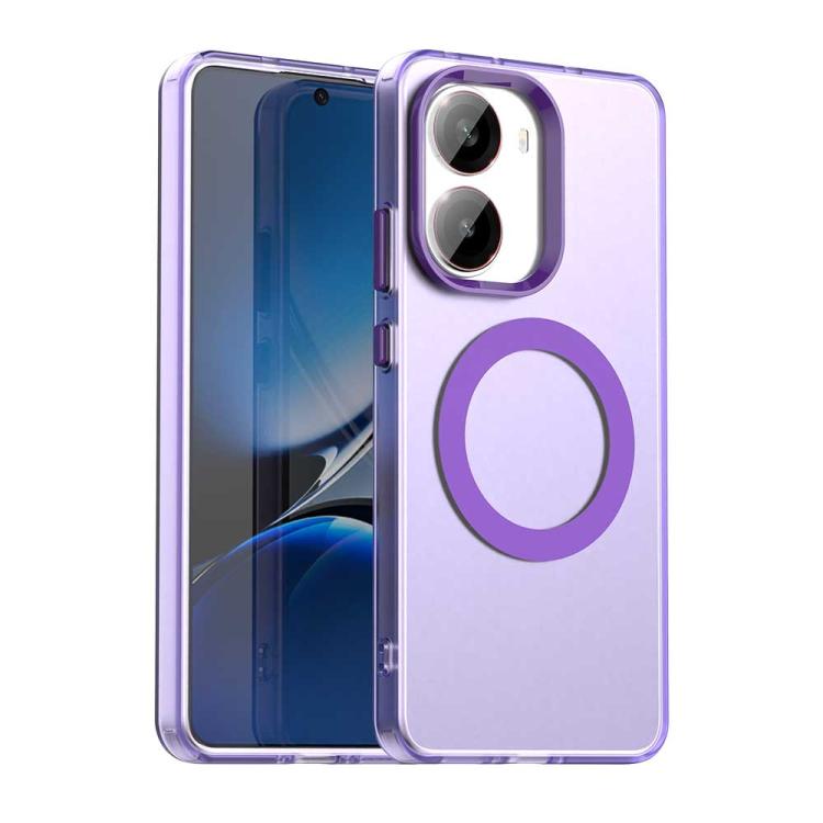 Coque hybride PC TPU Candy Magsafe pour téléphone, For Xiaomi 15 Ultra, For Xiaomi Poco X7 Pro, For Xiaomi 15 Pro