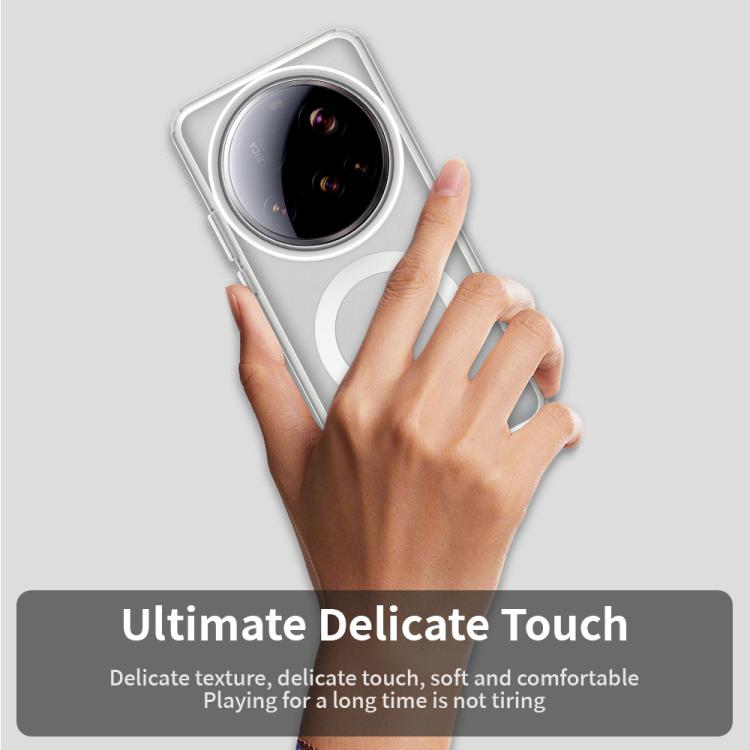 Coque hybride PC TPU Candy Magsafe pour téléphone, For Xiaomi 15 Ultra, For Xiaomi Poco X7 Pro, For Xiaomi 15 Pro