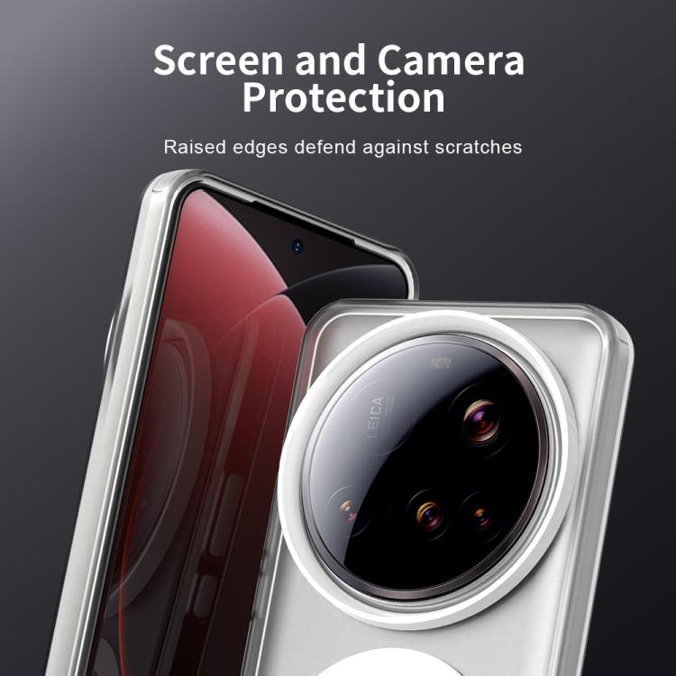 Coque hybride PC TPU Candy Magsafe pour téléphone, For Xiaomi 15 Ultra, For Xiaomi Poco X7 Pro, For Xiaomi 15 Pro