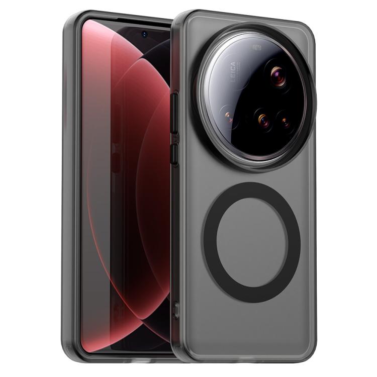 Coque hybride PC TPU Candy Magsafe pour téléphone, For Xiaomi 15 Ultra, For Xiaomi Poco X7 Pro, For Xiaomi 15 Pro