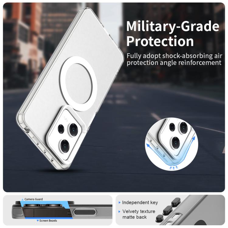 Coque hybride PC TPU Candy Magsafe pour téléphone