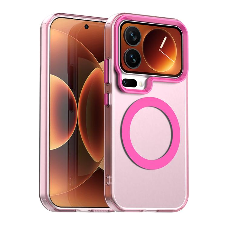 Coque Magnétique MagSafe pour Xiaomi 17, 17 Pro Max & Pro – Protection Hybride (PC + TPU) Finition Candy & Compatible Charge Sans Fil