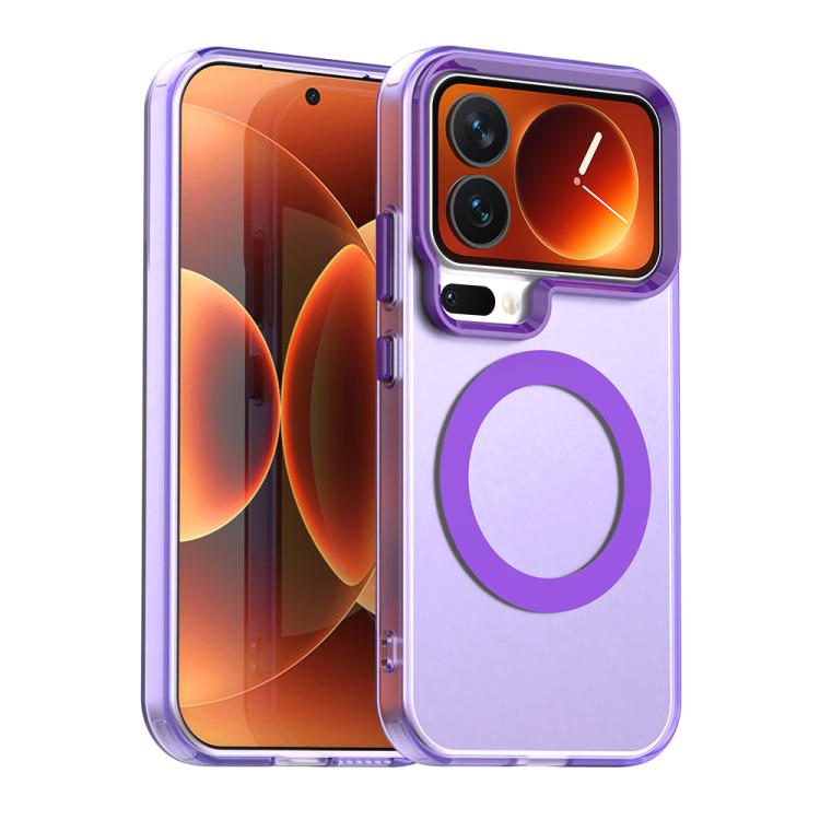 Coque Magnétique MagSafe pour Xiaomi 17, 17 Pro Max & Pro – Protection Hybride (PC + TPU) Finition Candy & Compatible Charge Sans Fil