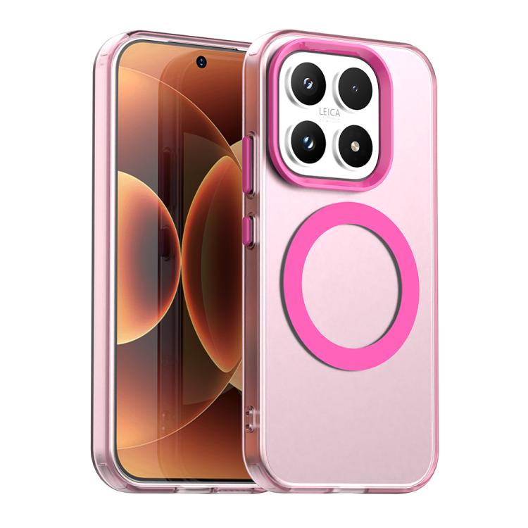 Coque Magnétique MagSafe pour Xiaomi 17, 17 Pro Max & Pro – Protection Hybride (PC + TPU) Finition Candy & Compatible Charge Sans Fil