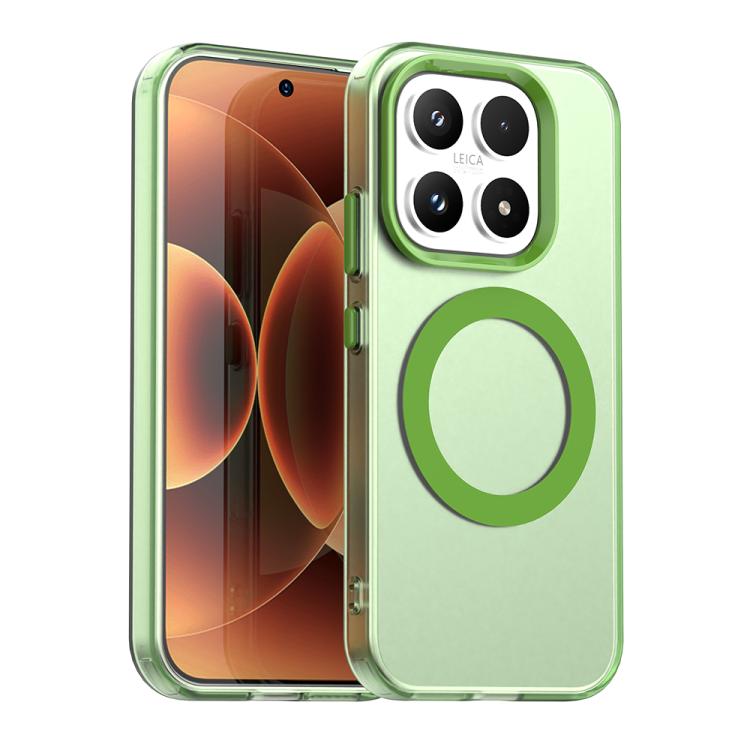 Coque Magnétique MagSafe pour Xiaomi 17, 17 Pro Max & Pro – Protection Hybride (PC + TPU) Finition Candy & Compatible Charge Sans Fil