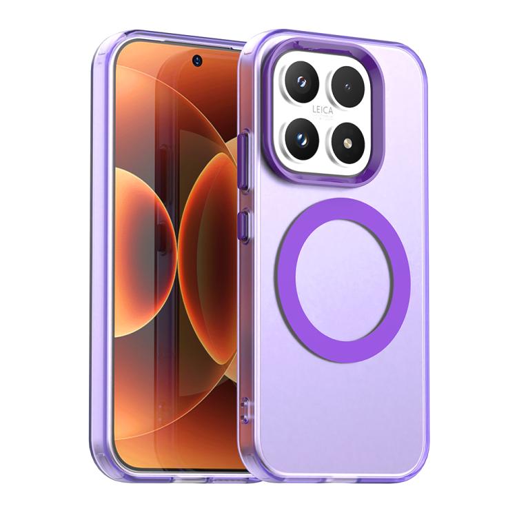 Coque Magnétique MagSafe pour Xiaomi 17, 17 Pro Max & Pro – Protection Hybride (PC + TPU) Finition Candy & Compatible Charge Sans Fil
