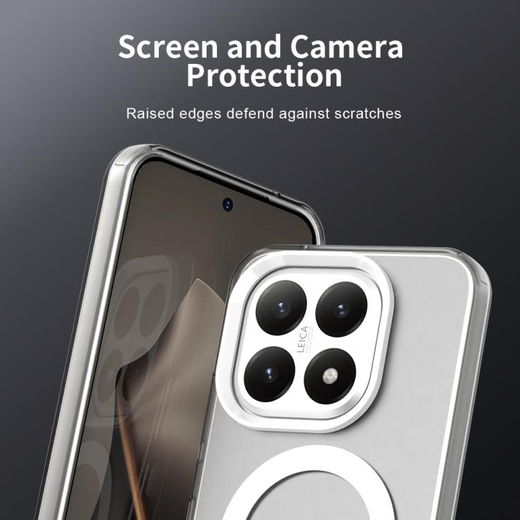 Coque Magnétique MagSafe pour Xiaomi 15 Ultra, 15 Pro, Poco X7 Pro – Protection Hybride (PC + TPU) Finition Candy & Compatible Charge Sans Fil