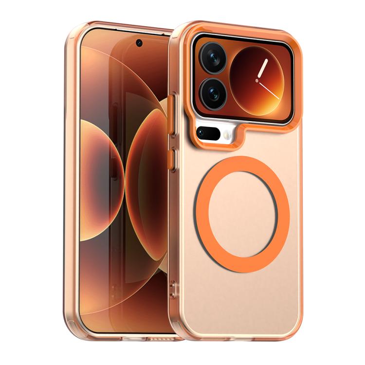 Coque Magnétique MagSafe pour Xiaomi 17, 17 Pro Max & Pro – Protection Hybride (PC + TPU) Finition Candy & Compatible Charge Sans Fil