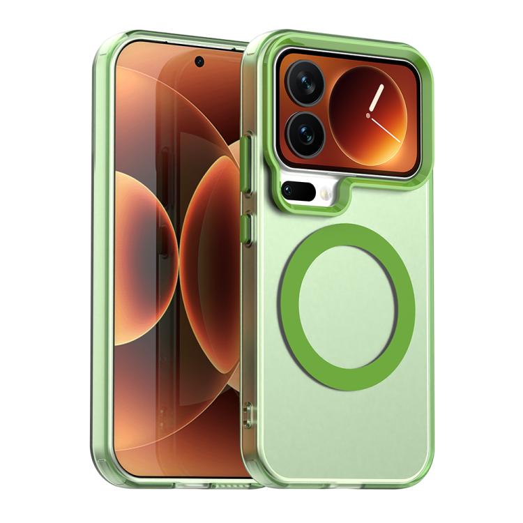 Coque Magnétique MagSafe pour Xiaomi 17, 17 Pro Max & Pro – Protection Hybride (PC + TPU) Finition Candy & Compatible Charge Sans Fil
