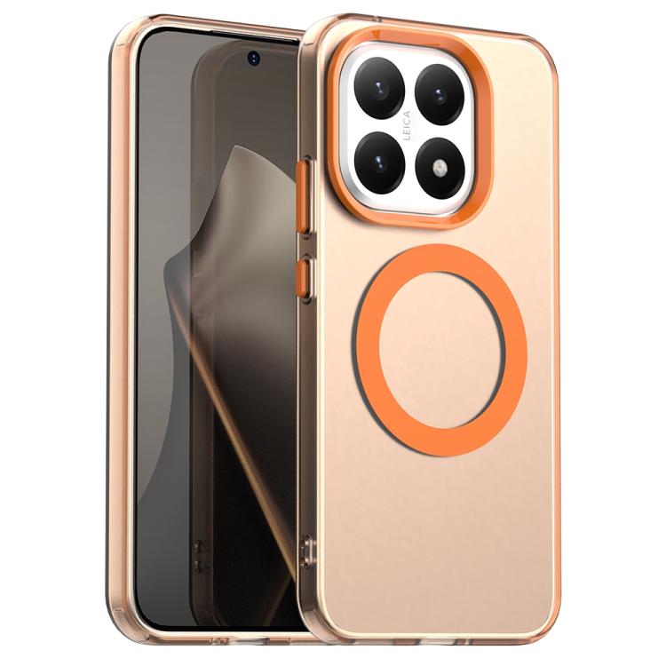 Coque Magnétique MagSafe pour Xiaomi 17, 17 Pro Max & Pro – Protection Hybride (PC + TPU) Finition Candy & Compatible Charge Sans Fil