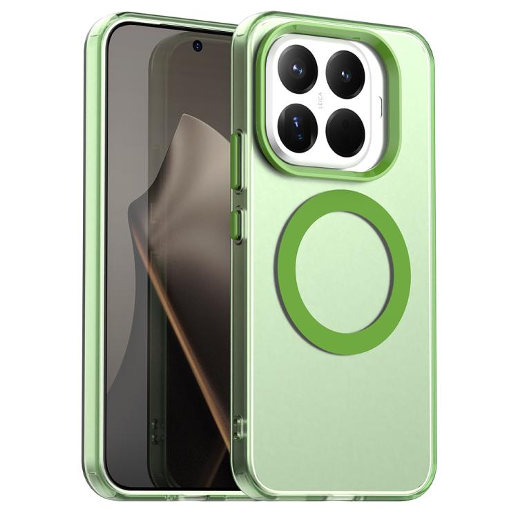 Coque Magnétique MagSafe pour Xiaomi 17, 17 Pro Max & Pro – Protection Hybride (PC + TPU) Finition Candy & Compatible Charge Sans Fil