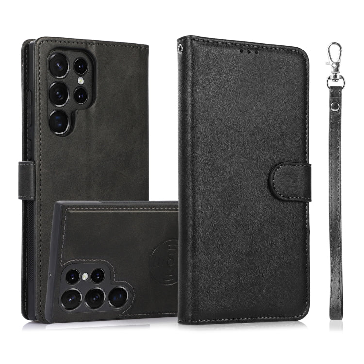 Étui 2 en 1 avec coque arrière magnétique détachable pour Samsung Galaxy S24+ 5G, Galaxy S23 Ultra 5G, Galaxy S23+ 5G, Galaxy S23 5G