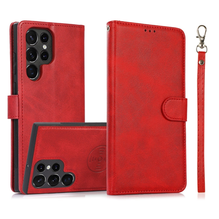 Étui 2 en 1 avec coque arrière magnétique détachable pour Samsung Galaxy S24+ 5G, Galaxy S23 Ultra 5G, Galaxy S23+ 5G, Galaxy S23 5G
