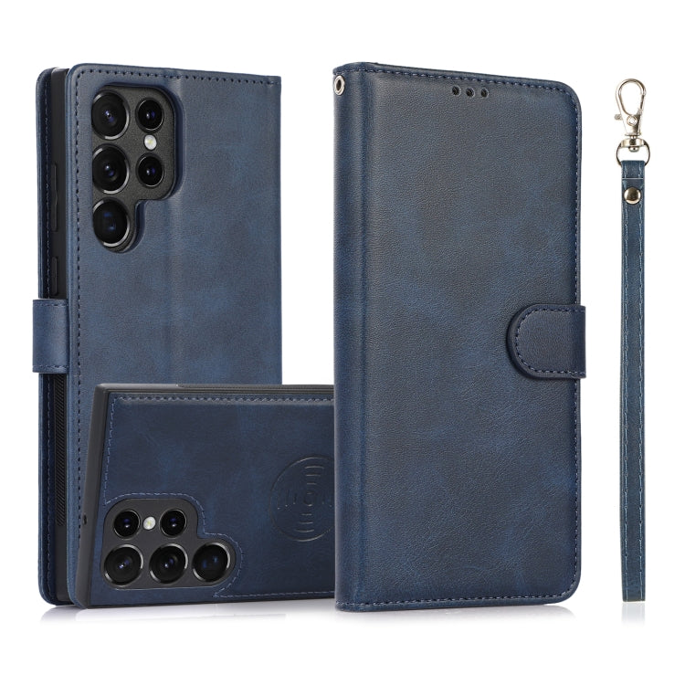 Étui 2 en 1 avec coque arrière magnétique détachable pour Samsung Galaxy S24+ 5G, Galaxy S23 Ultra 5G, Galaxy S23+ 5G, Galaxy S23 5G