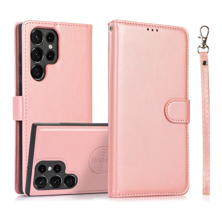 Étui 2 en 1 avec coque arrière magnétique détachable pour Samsung Galaxy S24+ 5G, Galaxy S23 Ultra 5G, Galaxy S23+ 5G, Galaxy S23 5G