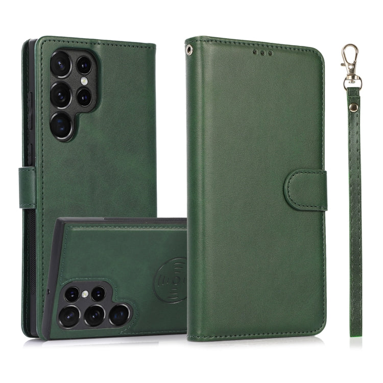 Étui 2 en 1 avec coque arrière magnétique détachable pour Samsung Galaxy S24+ 5G, Galaxy S23 Ultra 5G, Galaxy S23+ 5G, Galaxy S23 5G