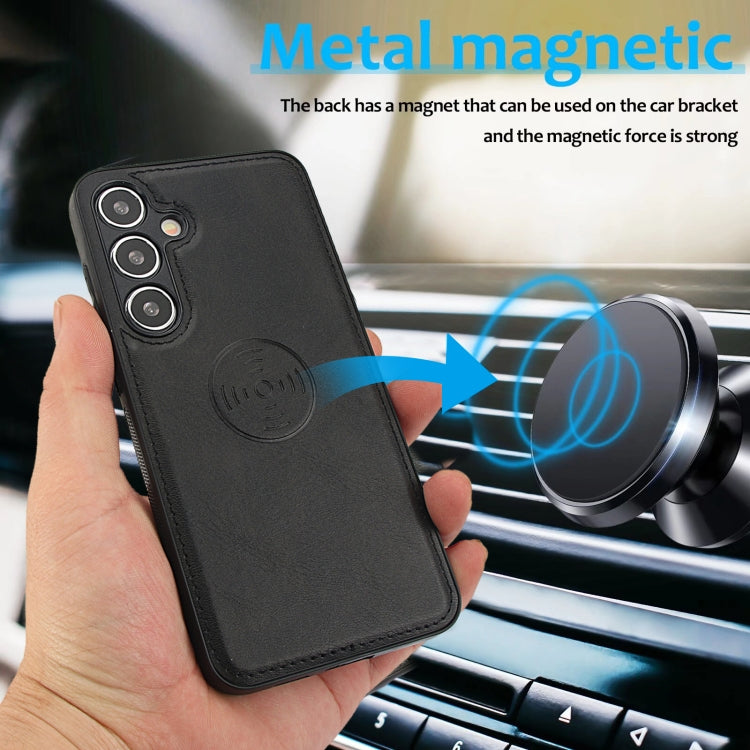 Étui 2 en 1 avec coque arrière magnétique détachable pour Samsung Galaxy S24+ 5G, Galaxy S23 Ultra 5G, Galaxy S23+ 5G, Galaxy S23 5G