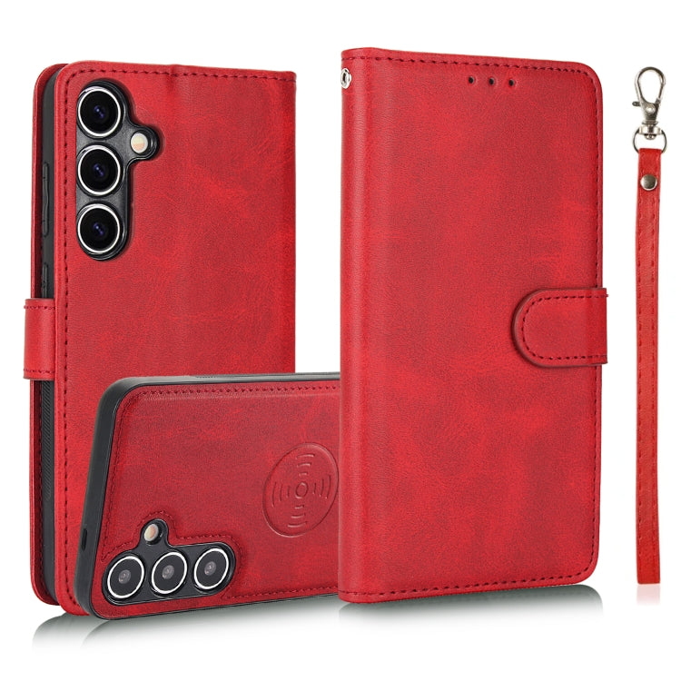 Étui 2 en 1 avec coque arrière magnétique détachable pour Samsung Galaxy S24+ 5G, Galaxy S23 Ultra 5G, Galaxy S23+ 5G, Galaxy S23 5G
