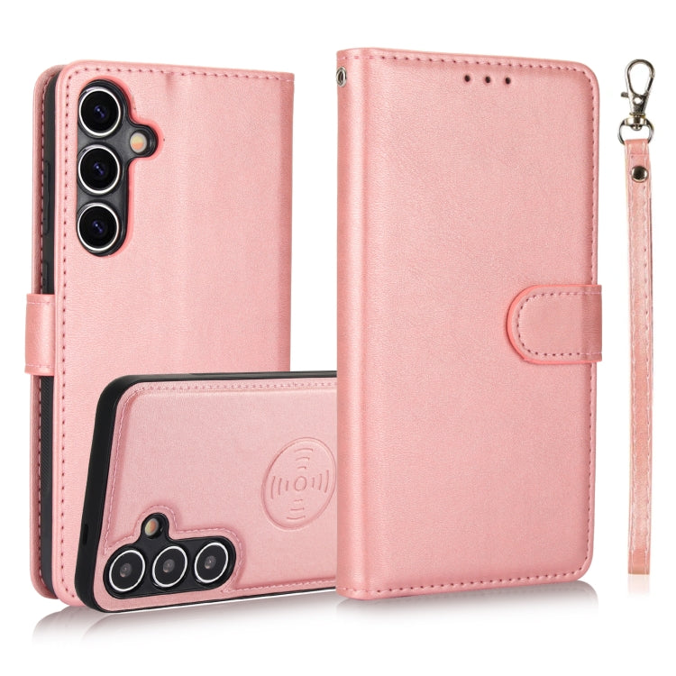 Étui 2 en 1 avec coque arrière magnétique détachable pour Samsung Galaxy S24+ 5G, Galaxy S23 Ultra 5G, Galaxy S23+ 5G, Galaxy S23 5G
