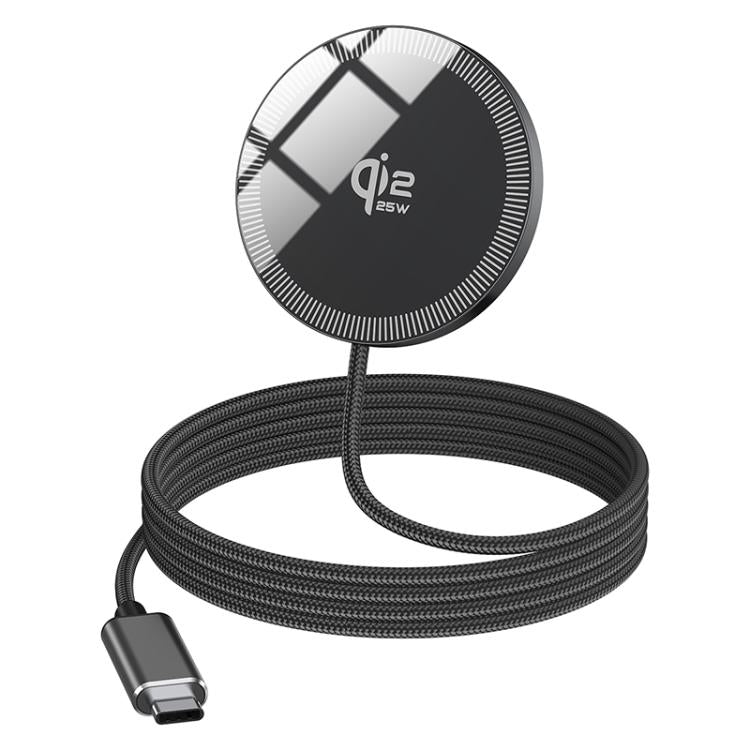 Chargeur Sans Fil Magnétique Qi2 25W – Recharge Rapide Ultra-Fine (Interface USB-C)