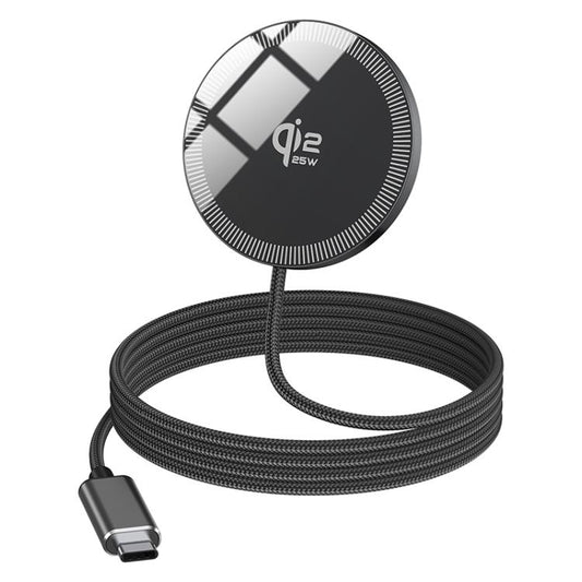 Chargeur Sans Fil Magnétique Qi2 25W – Recharge Rapide Ultra-Fine (Interface USB-C)