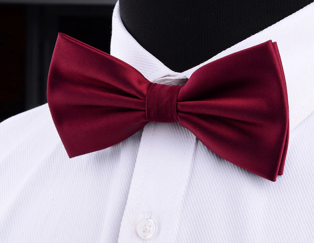 Nœud Papillon en Soie Pré-attaché pour Homme | Mariage & Business