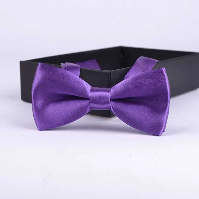 Noeud papillon pour enfants couleur unie