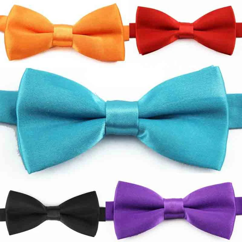 Noeud papillon pour enfants couleur unie