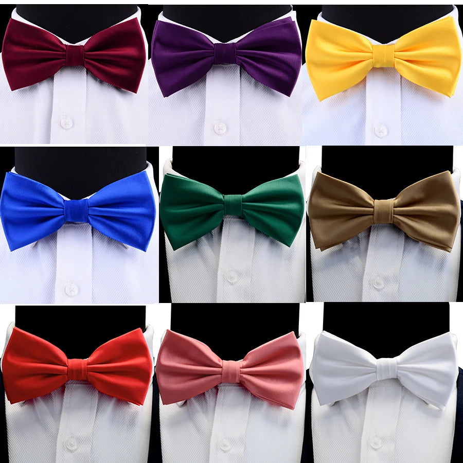 Nœud Papillon en Soie Pré-attaché pour Homme | Mariage & Business