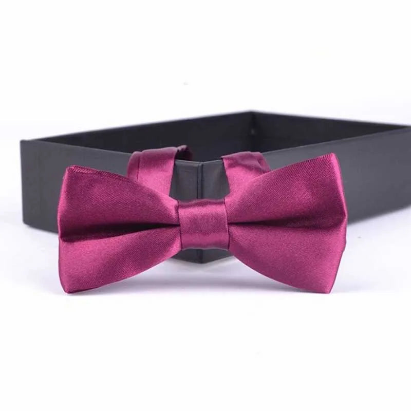 Noeud papillon pour enfants couleur unie