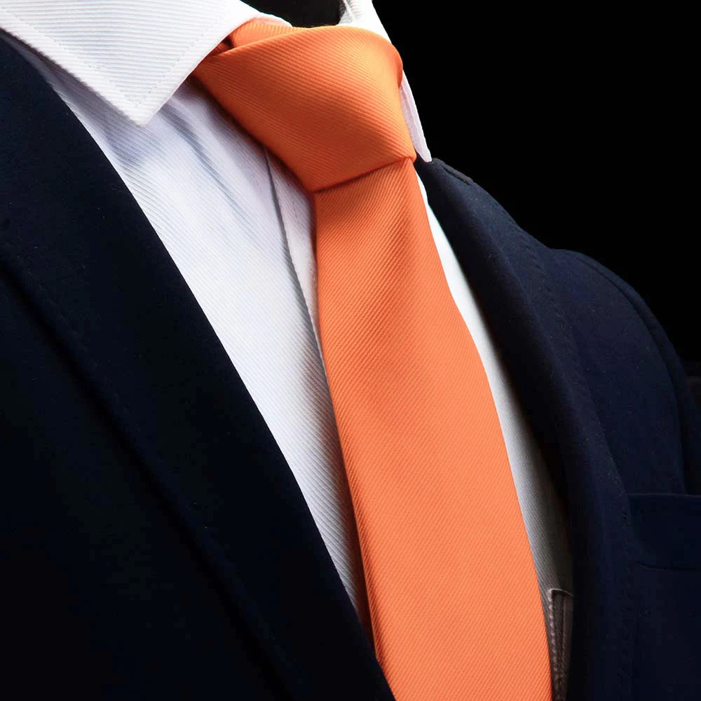 Cravate Élégante pour Homme en Soie Jacquard (8 cm) – Modèle Uni Classique pour Mariage, Business et Cérémonie