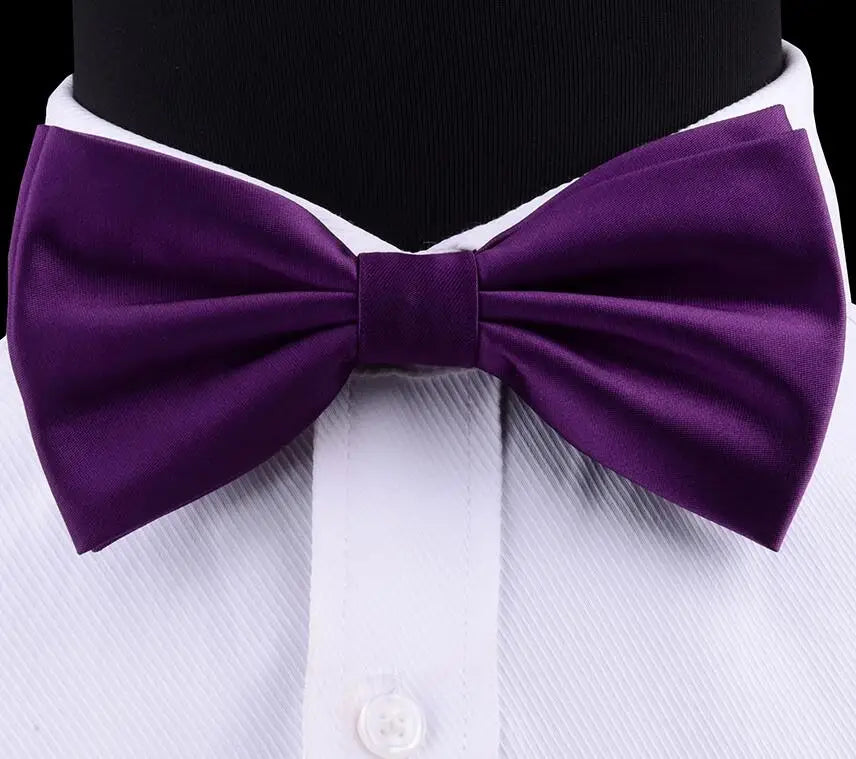 Nœud Papillon en Soie Pré-attaché pour Homme | Mariage & Business