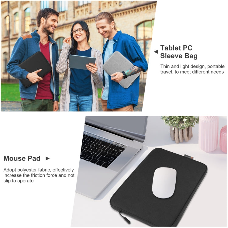 HAWEEL Étui pour tablette de 11 pouces Sac porte-documents à fermeture éclair pour tablettes de 9,7 à 11,0 pouces