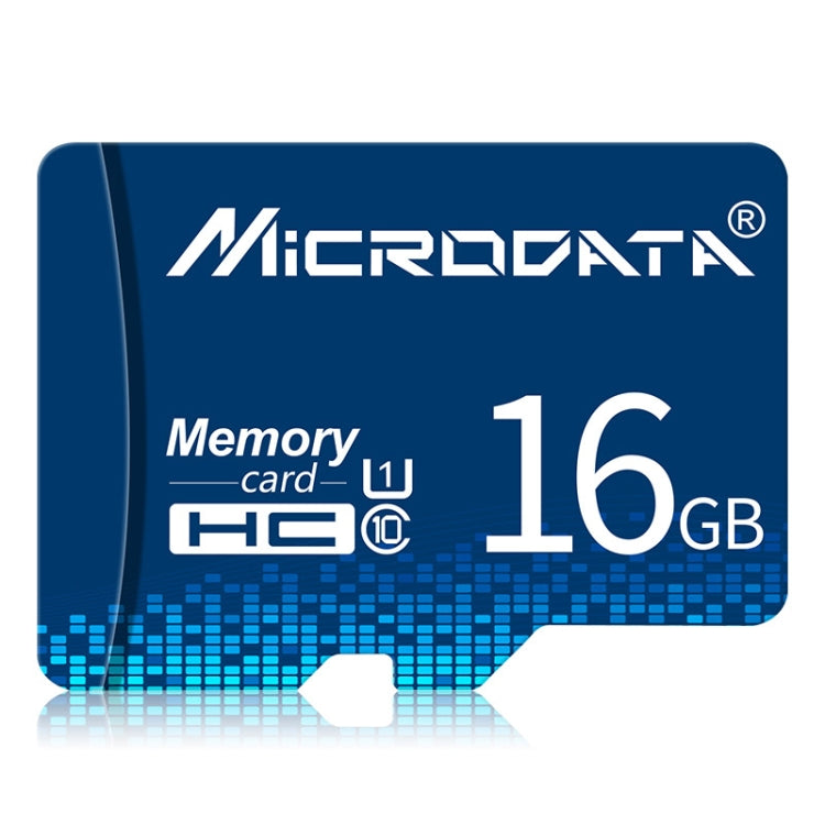 MICRODATA Carte mémoire U1 bleue TF (Micro SD) 16 Go