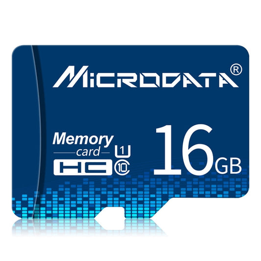 MICRODATA Carte mémoire U1 bleue TF (Micro SD) 16 Go, 16GB