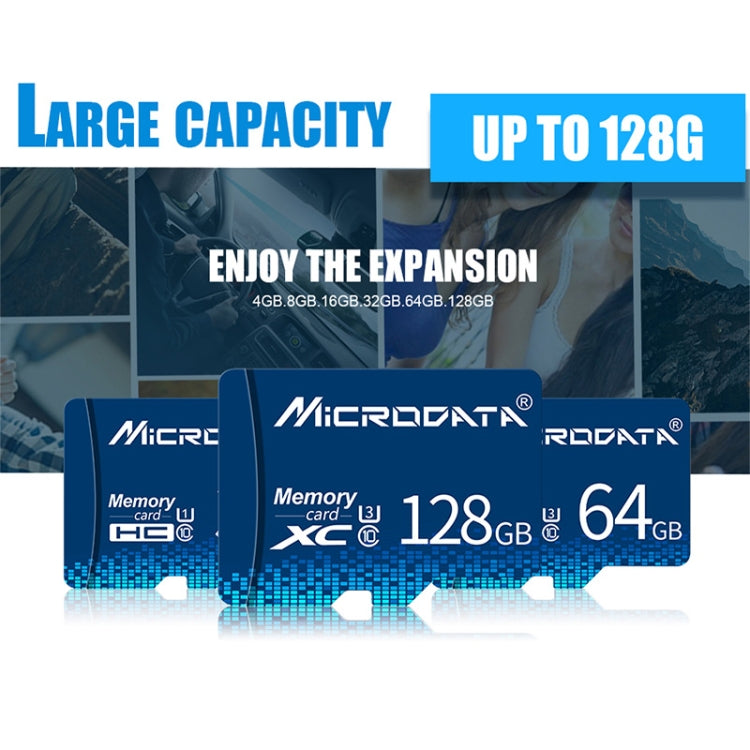 MICRODATA Carte mémoire U1 bleue TF (Micro SD) 16 Go