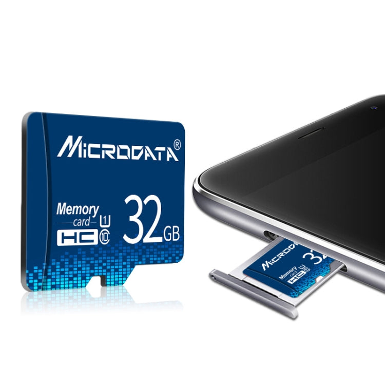 MICRODATA Carte mémoire U1 Bleu TF (Micro SD) 32 Go