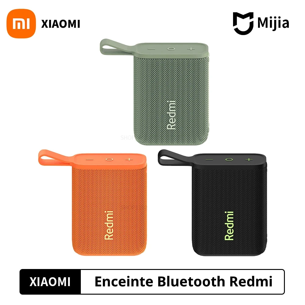 Enceinte Bluetooth Portable Redmi – Ultra-Légère, Étanche IP67 & Son Stéréo TWS