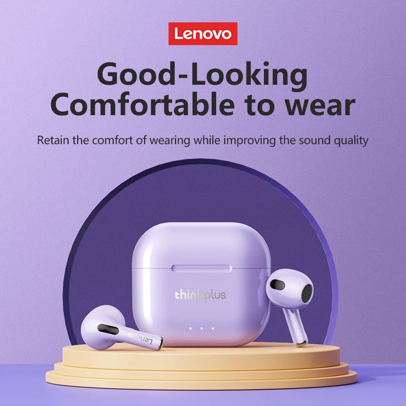 Écouteurs sans fil Lenovo LP40 Plus Bluetooth 5.3 TWS