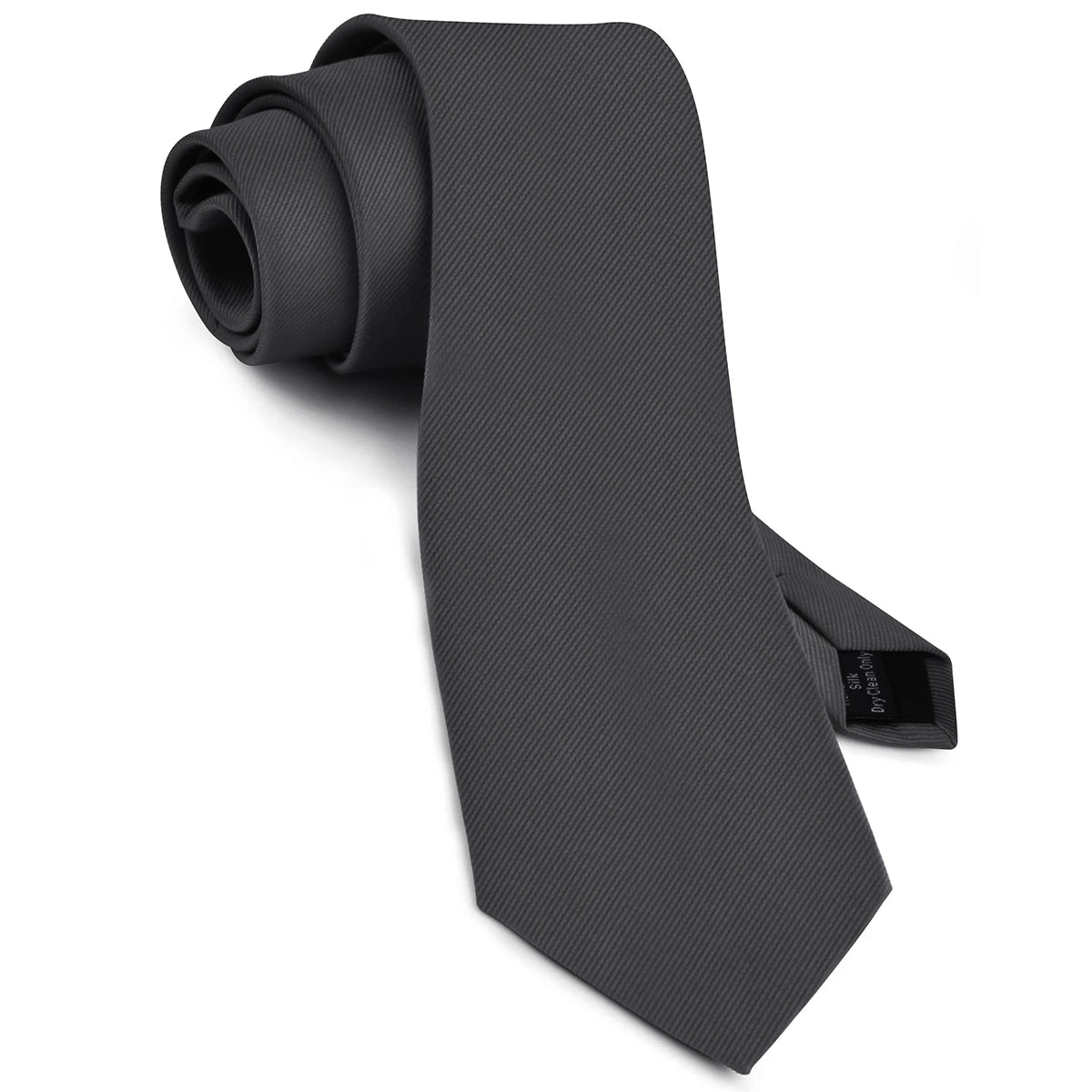 Cravate Élégante pour Homme en Soie Jacquard (8 cm) – Modèle Uni Classique pour Mariage, Business et Cérémonie