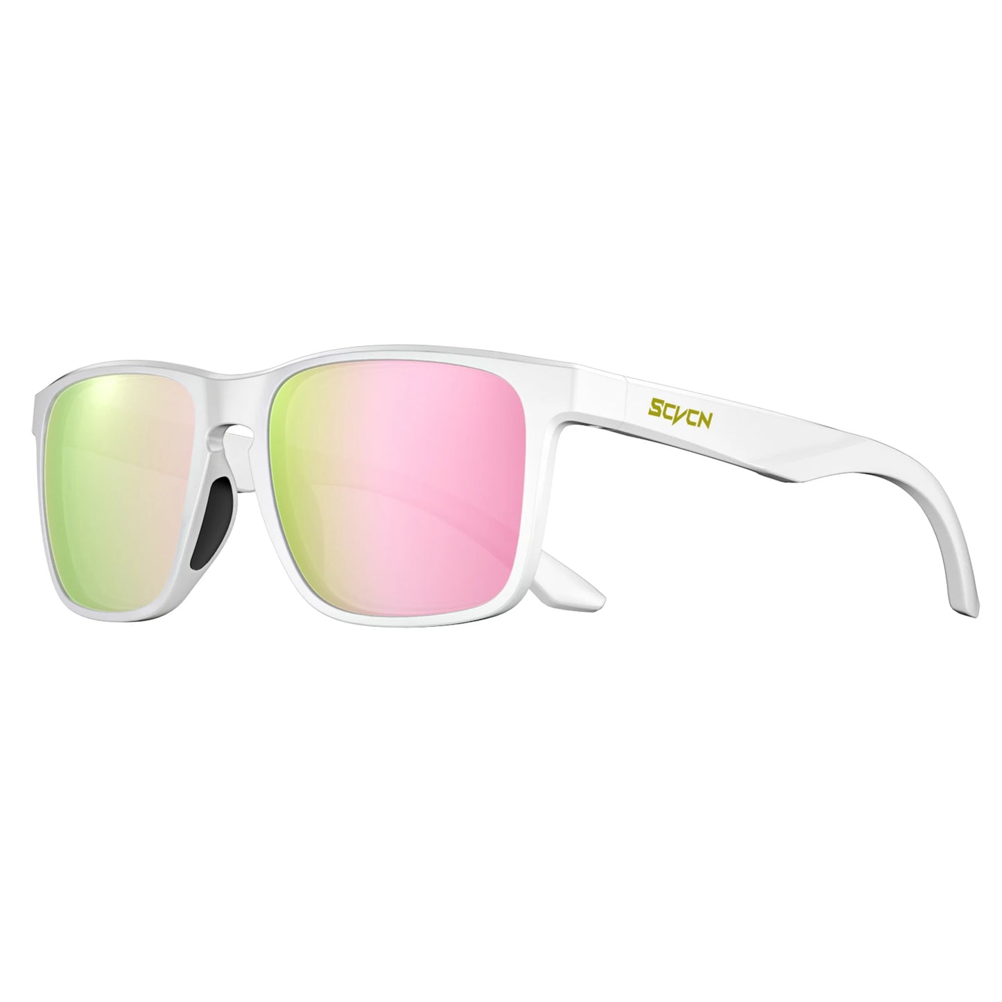Lunettes de Soleil Polarisées pour Homme – Protection UV400 & Anti-Éblouissement – Style Rectangulaire Sport Chic pour Conduite et Sport