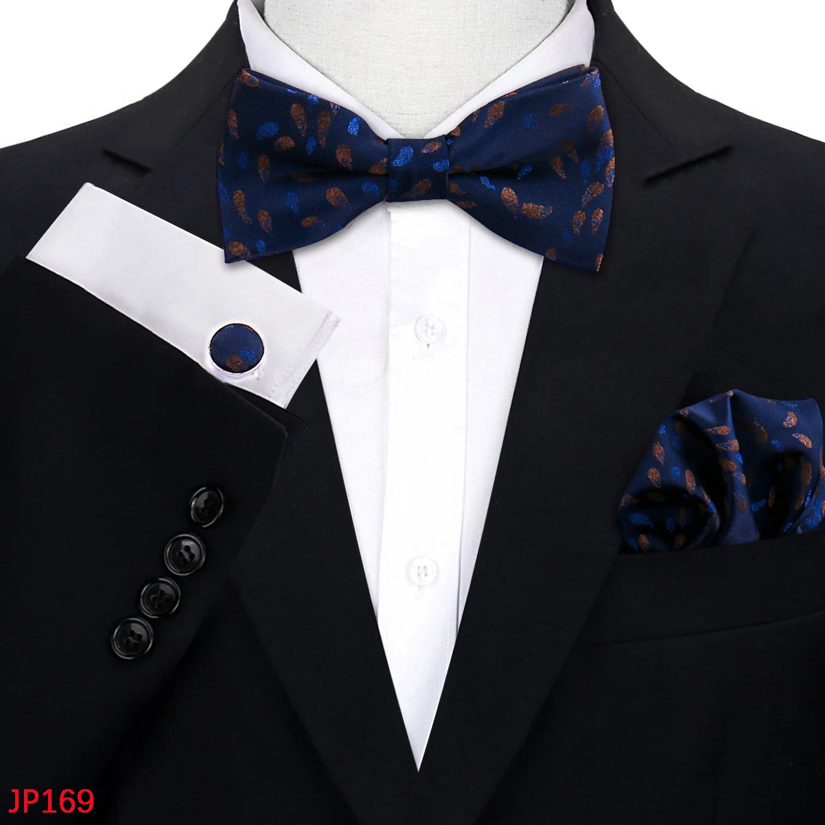 Coffret Nœud Papillon Homme & Accessoires Jacquard | Mariage & Soirée