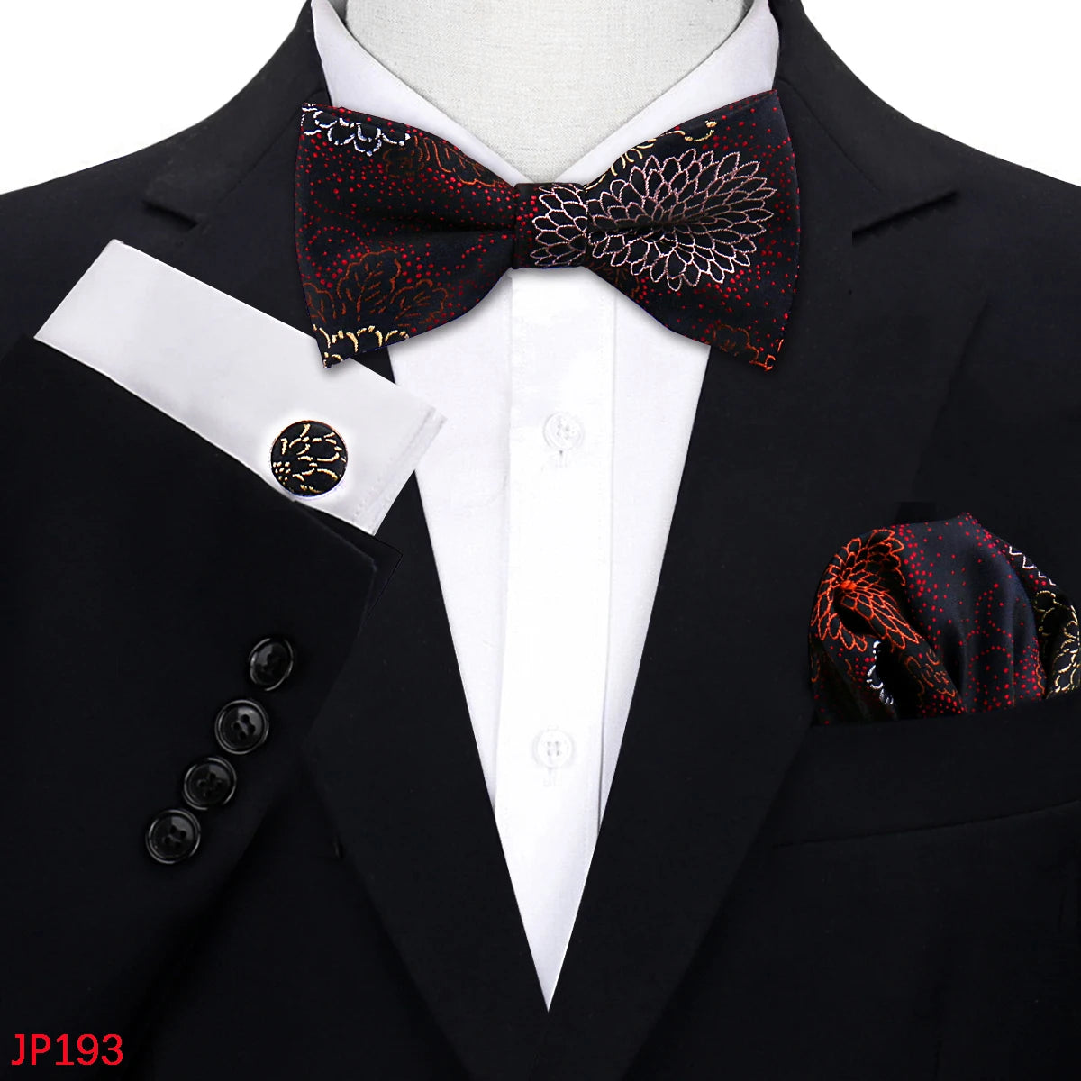 Coffret Nœud Papillon Homme & Accessoires Jacquard | Mariage & Soirée