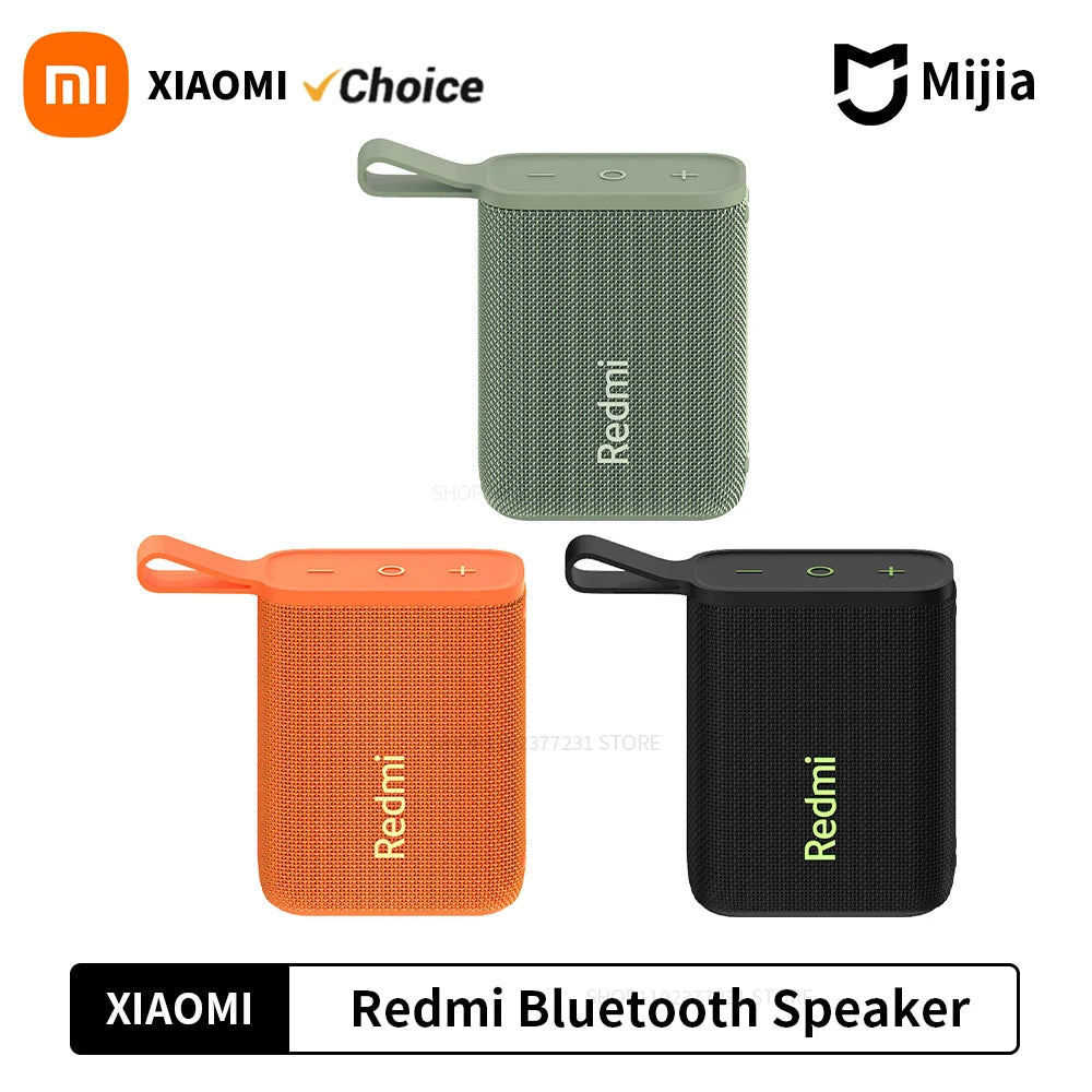 Enceinte Bluetooth Portable Redmi – Ultra-Légère, Étanche IP67 & Son Stéréo TWS