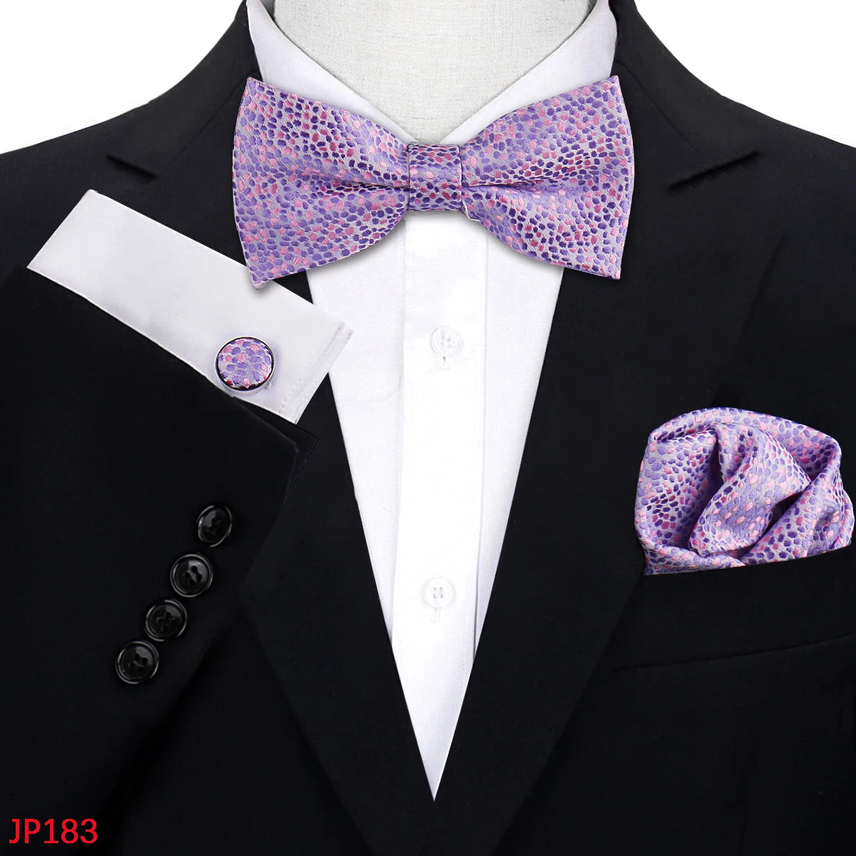 Coffret Nœud Papillon Homme & Accessoires Jacquard | Mariage & Soirée